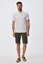 Newpine Men's 100% Cotton Polo Collar T-Shirt White