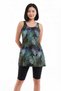 Women's Swimsuit with Leggings and Dress Two-Piece with Attached Chest Pad in the Underwear Available - 8