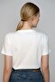 Wild Women's 100% Cotton O-Neck T-Shirt White - 4