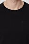 Twingo Men's 100% Cotton Crew Neck Pique T-Shirt Black - 3