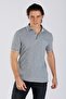 New Jake Men's Pique Polo Neck T-Shirt Pastel Blue - 2