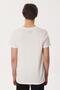 Zeta Men's 100% Cotton O-Neck T-Shirt White - 2
