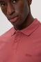 Twins Men's 100% Cotton Polo Neck T-Shirt Dusty Rose - 5