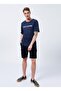 Sanders Men's 100% Cotton Crew Neck T-Shirt Navy Blue - 4