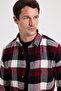 Men's Slim Fit slim fit checkered winter lumberjack shirt - 2