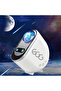 Timed function Bluetooth speaker, starry sky projector, USB port, square portable Bluetooth speaker - 4
