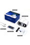 Timed function Bluetooth speaker, starry sky projector, USB port, square portable Bluetooth speaker - 8