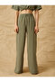 Palazzo Fabric Trousers - 3