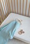 Set of 2 100% Organic Cotton Muslin Baby Blanket - Dinosaur Printed 90x100 Multi-Purpose Muslin Blanket Set - 4