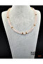 Pink Quartz Natural Stone Choker Necklace - 5