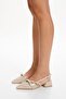 Open Back Pointed Toe Short Heel Daily Ballerina Women's Heeled Shoes - 3