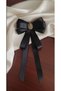 Arslan Detail Women's Tie Women's Detail Brooch Collar Accessory Women's Bow Tie Satin Tie Velvet Tie - 2