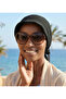 Pleated Hat Black Ready-Made Turban Hijab Pool Cap Suitable for Medical Use