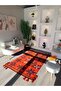 Mira 567 Ethnic Floral Themed Fringed Ethnic Woven Base Rug - 3