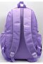 Luxury Satin Waterproof Fabric Lilac Large Size School Backpack and Travel Bag // 1700. - 6