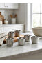 Stainless Steel 6-Piece Cream Caramel and Soufflé Bowl Dessert Set 6.5X5 cm - 5