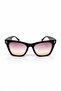 Iris Unisex Black Smoked Vintage Sunglasses - 3