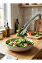 Stainless Steel Salad and Serving Tongs Pearl Model 21 cm 304 Quality - 3