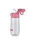 550 Ml Patterned Children's Water Bottle with Straw Locking Lid and Carrying Handle - 2