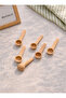 Set of 6 Bamboo Mini Spice Spoons - 2