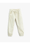 Girl's Ecru Jeans 3WKG40011AW