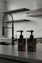 Set of 2 Amber Glass Soap Dispensers 220 ml - Hand Soap & Dish Wash Set |   Ss220 - 5
