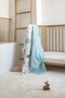 Set of 2 100% Organic Cotton Muslin Baby Blanket - Space Printed 90x100 cm Multi-Purpose Muslin Blanket Set - 6