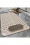 1 Piece Shower Cabin Bathtub Mat 36X69,5 cm with Suction Cups Bathroom and Shower Anti-Slip S-162