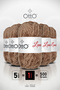 Lena • Caramel • 5-Pack × 100 Gr / 75 m • Foxfur Fur Yarn