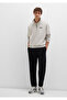 Patch Logo Black Basic Sweatpants 0010409-900 - 2