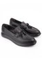 Men's Patent Leather Glossy Matte Black Classic Shoes Daily Wedding Engagement Shoes - 3