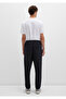 Patch Logo Black Basic Sweatpants 0010409-900 - 4
