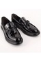 Men's Patent Leather Shiny Black Classic Shoes Daily Wedding Engagement Shoes - 3