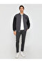 Basic Woven Trousers Buttoned