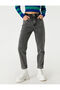 3wal40060md Gray Women's Trousers Mom Trousers - 3