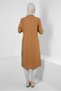 BUTTONED Pocketed WITH Ruched WAIST AND POCKETS 43806 - 3