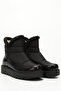 Black Round Toe Women's Snow Boots 06406 - 3