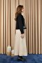 Women's Embroidery Detailed Short Jacket - 20719Ckt - Black-Beige - 4