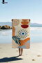 COLORFUL PRINTED BEACH TOWEL - 2