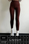 High Waist Durable Knitted Fabric Sports Tights Gatherer - 2