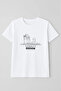 Men's Crew Neck 100% Cotton Didim Printed Short Sleeve T-Shirt - 2
