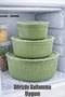 Storage Container Set of 3 1550 - 1000 - 550ml Storage Box - Food Snack Box Hobby Multi-Purpose Box - 3
