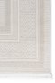 4 Square Meters - 6 Square Meters Bamboo Style Modern Woven Living Room Rug Hypoallergenic Cream White - 7
