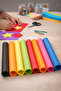 40 Pieces 50X70 cm Background Cardboard 10 Colors (4 Rolls) Cardboard Paper - 3