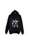 Ado Japon - K-Pop - Rock - Music Printed Unisex 100% Cotton Hooded Black Sweatshirt