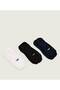 Men's Cotton Armani Eagle Logo 3 Pack White Socks Em000548 Af14446-M0091
