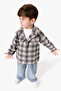 Back Printed Pocket Detailed 3-Piece Boys' Set 9090