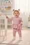 Double Heart Baby Girl Set
