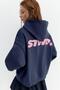 Kapüşonlu STWD yıldız sweatshirt - 4