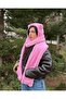 Welsoft Plush Beanie Scarf Gloves Ear Hat Set for Adults and Children - 2